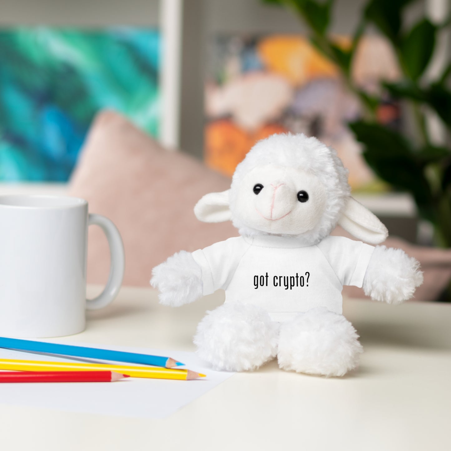 Got Crypto Stuffed Animals with Tee
