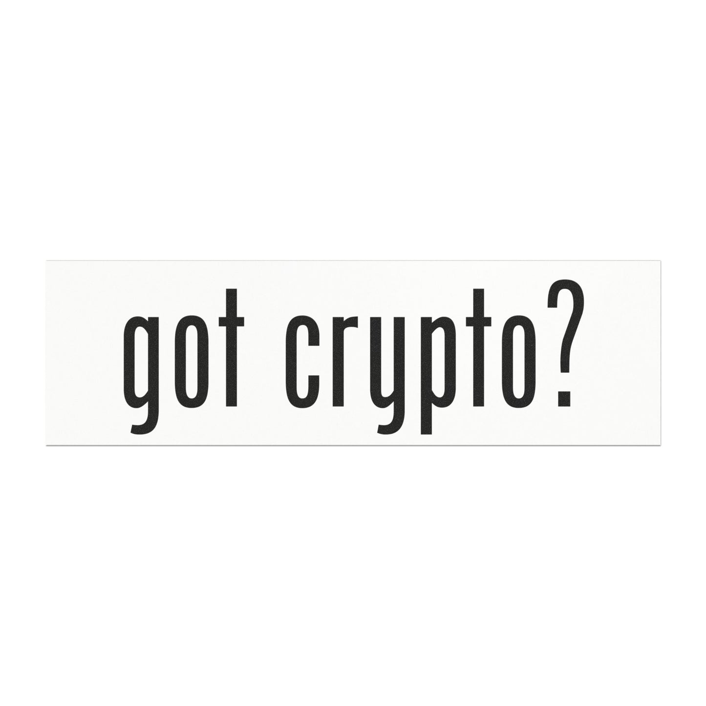 Crypto Car Magnet