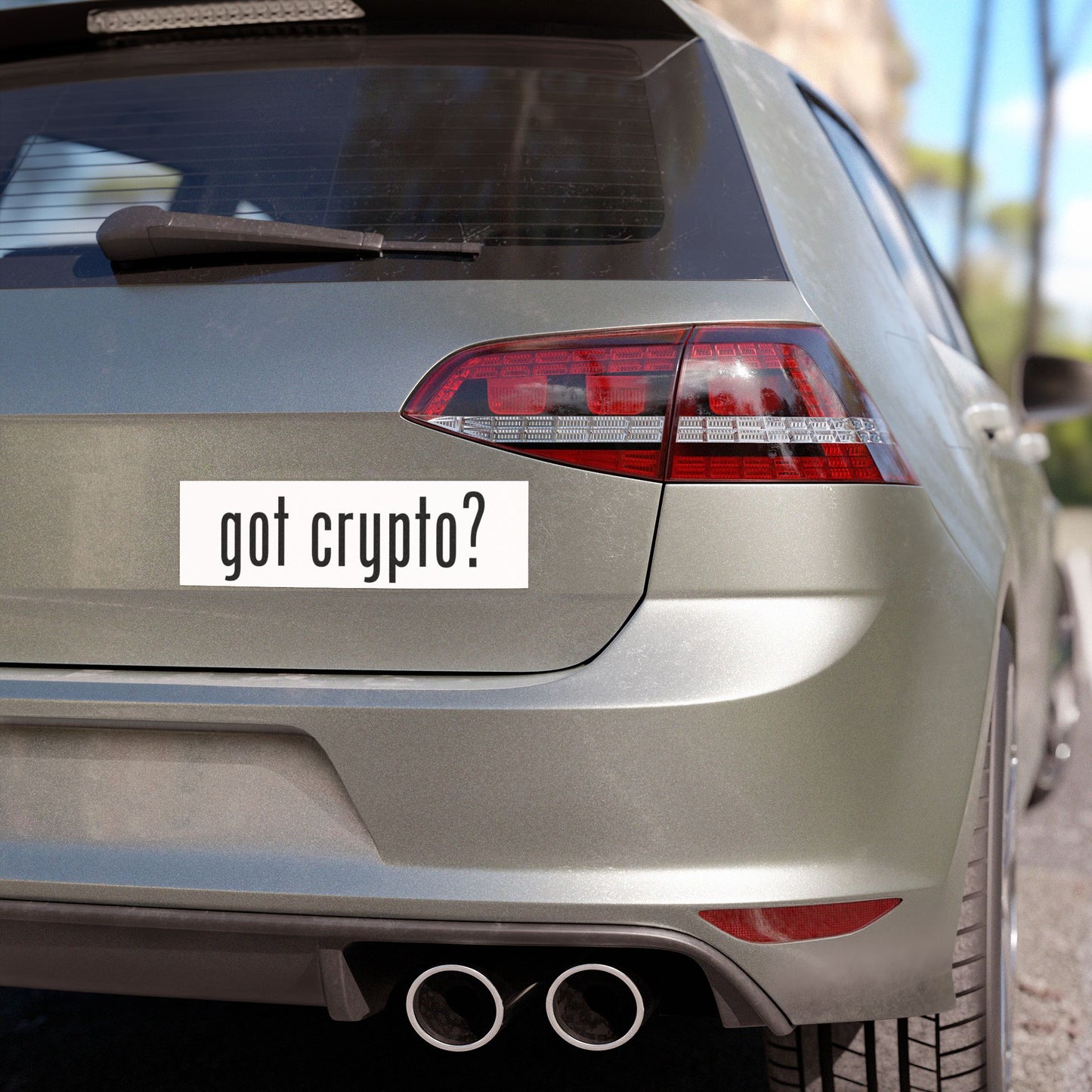 Crypto Car Magnet