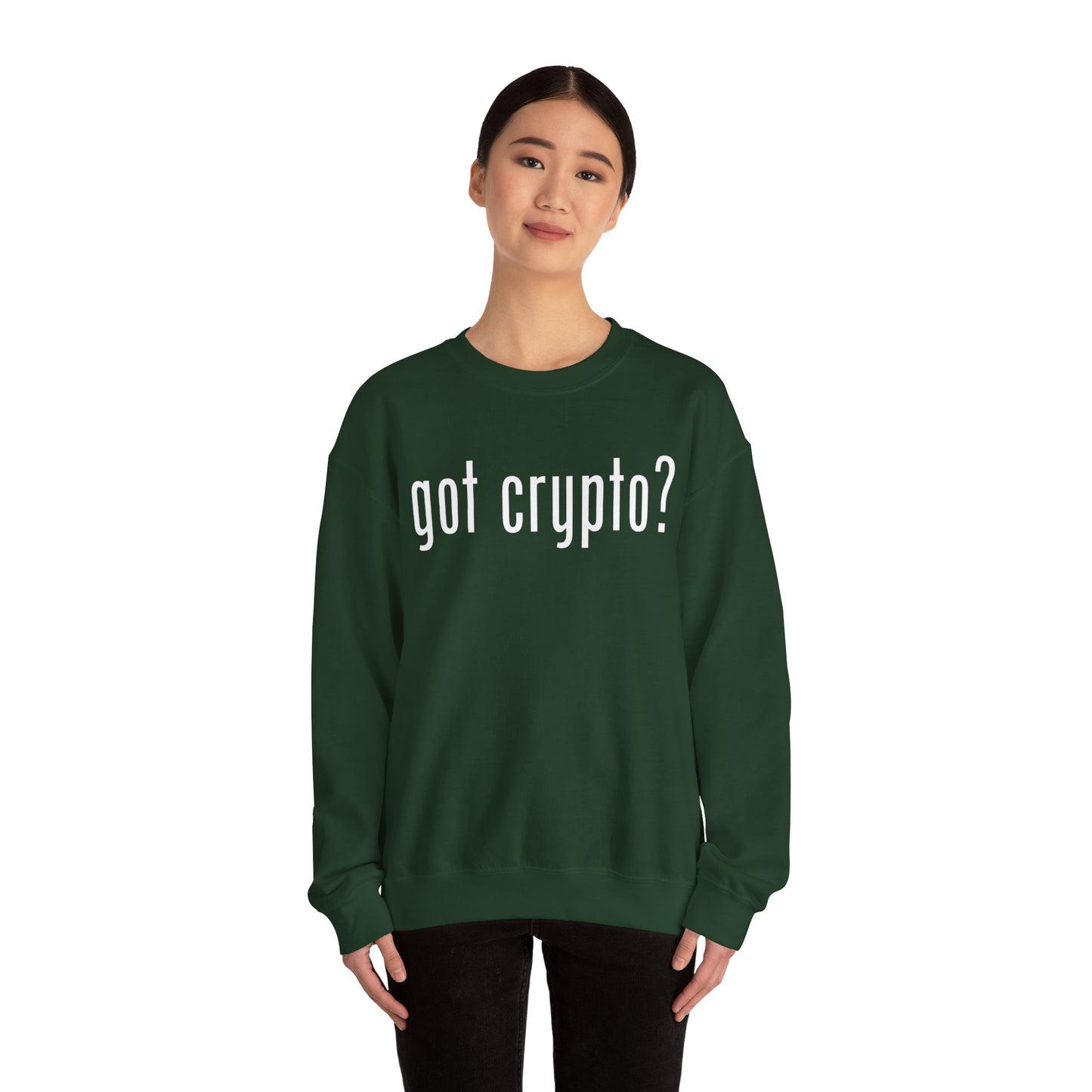 Got Crypto Unisex Heavy Crewneck Sweatshirt