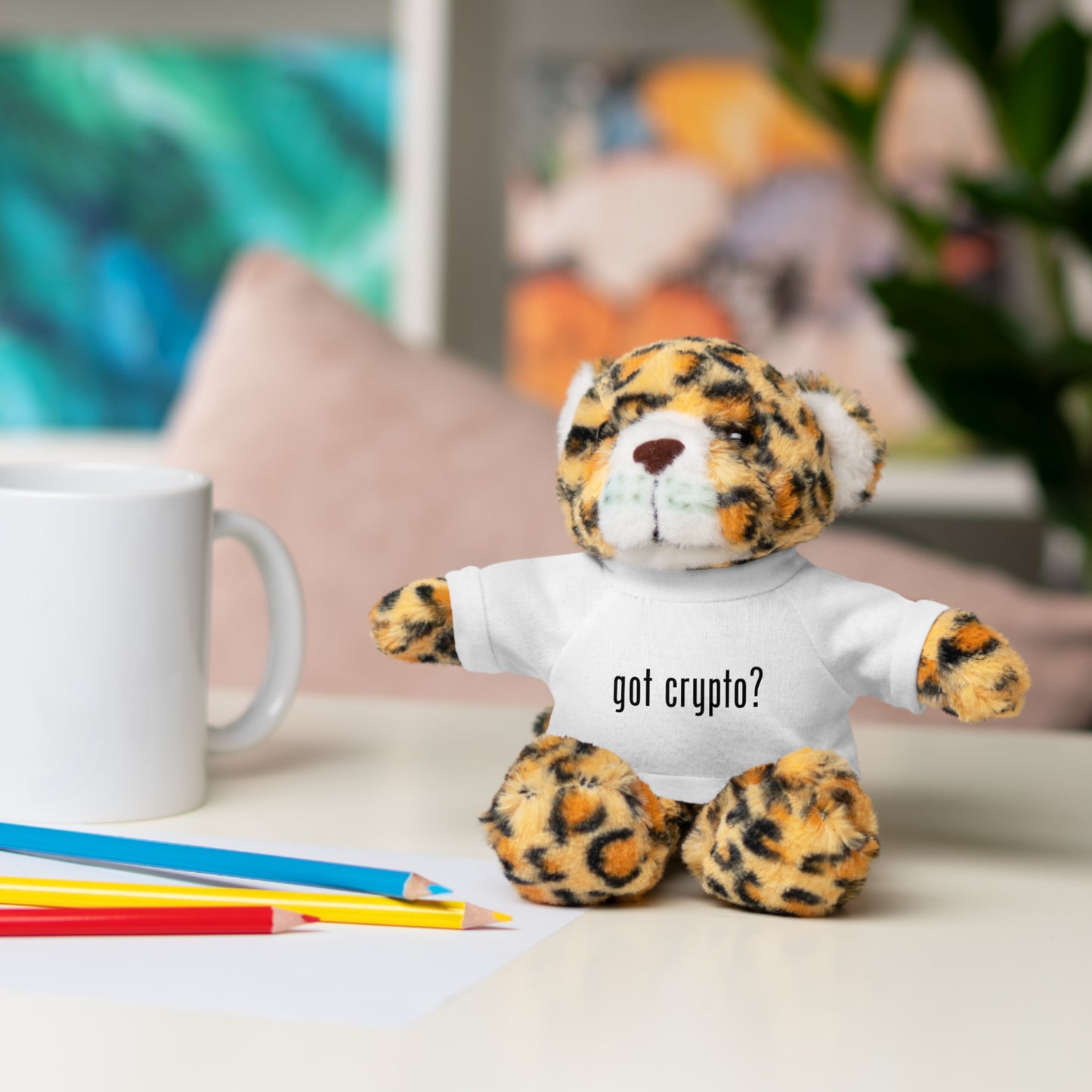 Got Crypto Stuffed Animals with Tee
