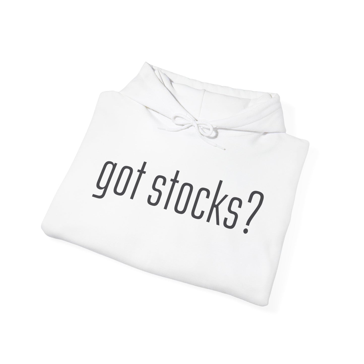 White Got Stocks Hoodies