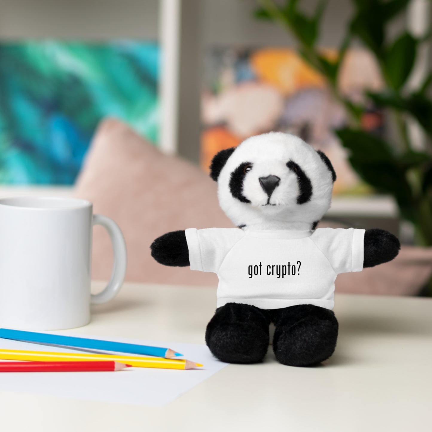 Got Crypto Stuffed Animals with Tee