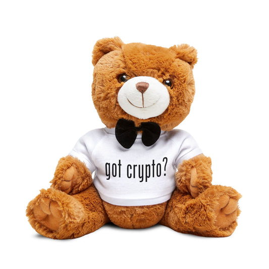 Got Crypto Teddy Bear with Tie T-Shirt