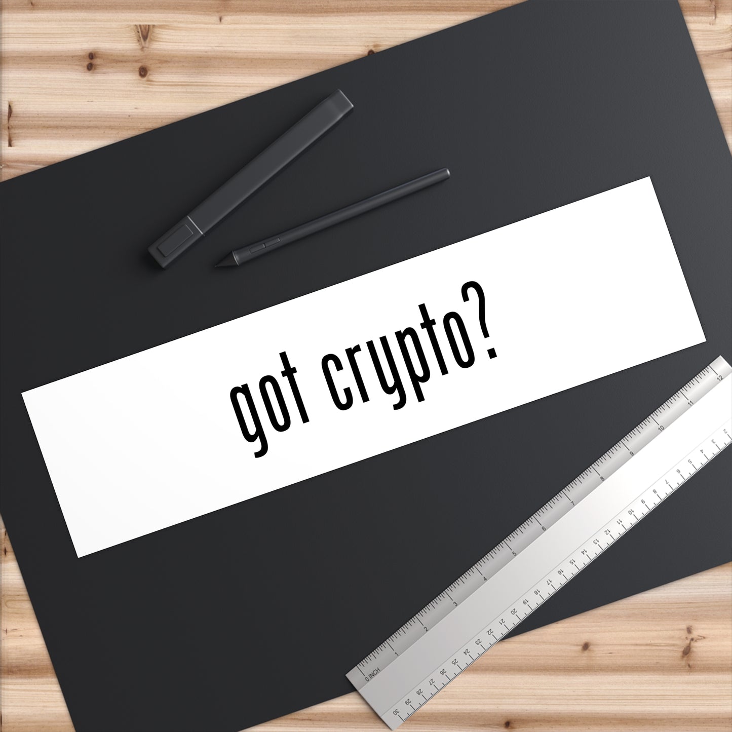 Got Crypto Bumper Sticker