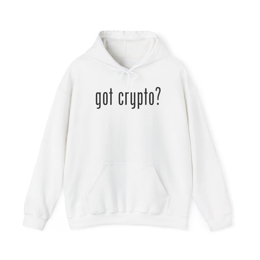 Unisex Got Crypto Hooded Sweatshirt