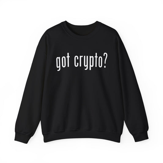 Got Crypto Unisex Heavy Crewneck Sweatshirt