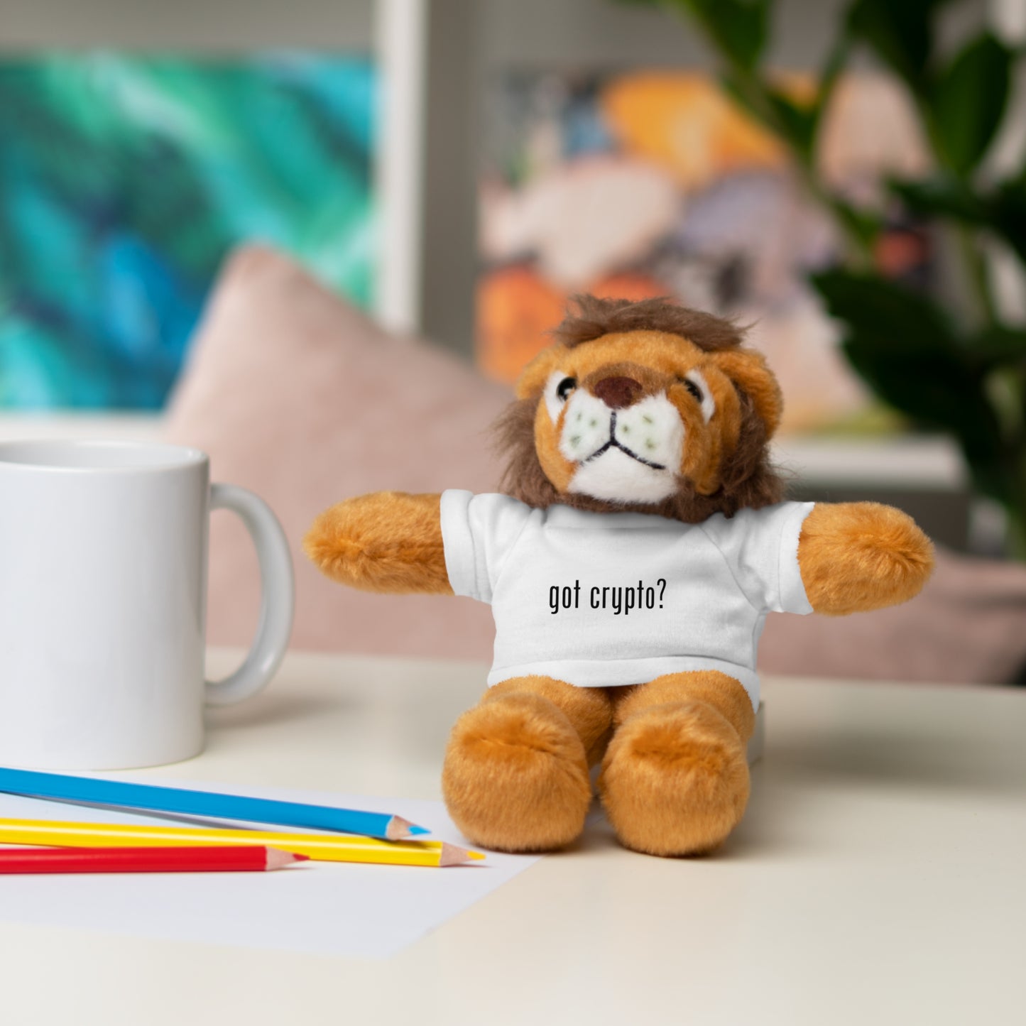 Got Crypto Stuffed Animals with Tee
