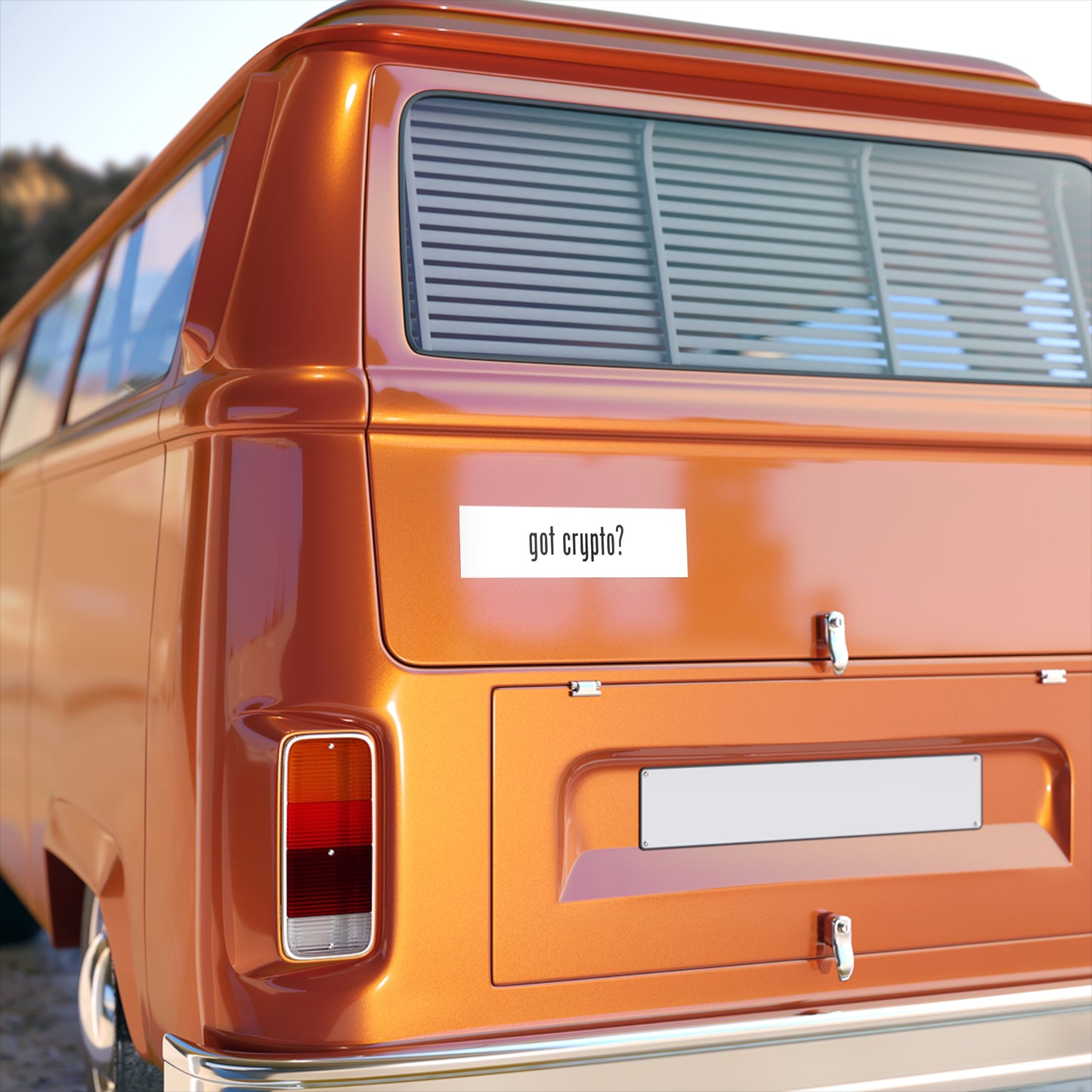Got Crypto Bumper Sticker