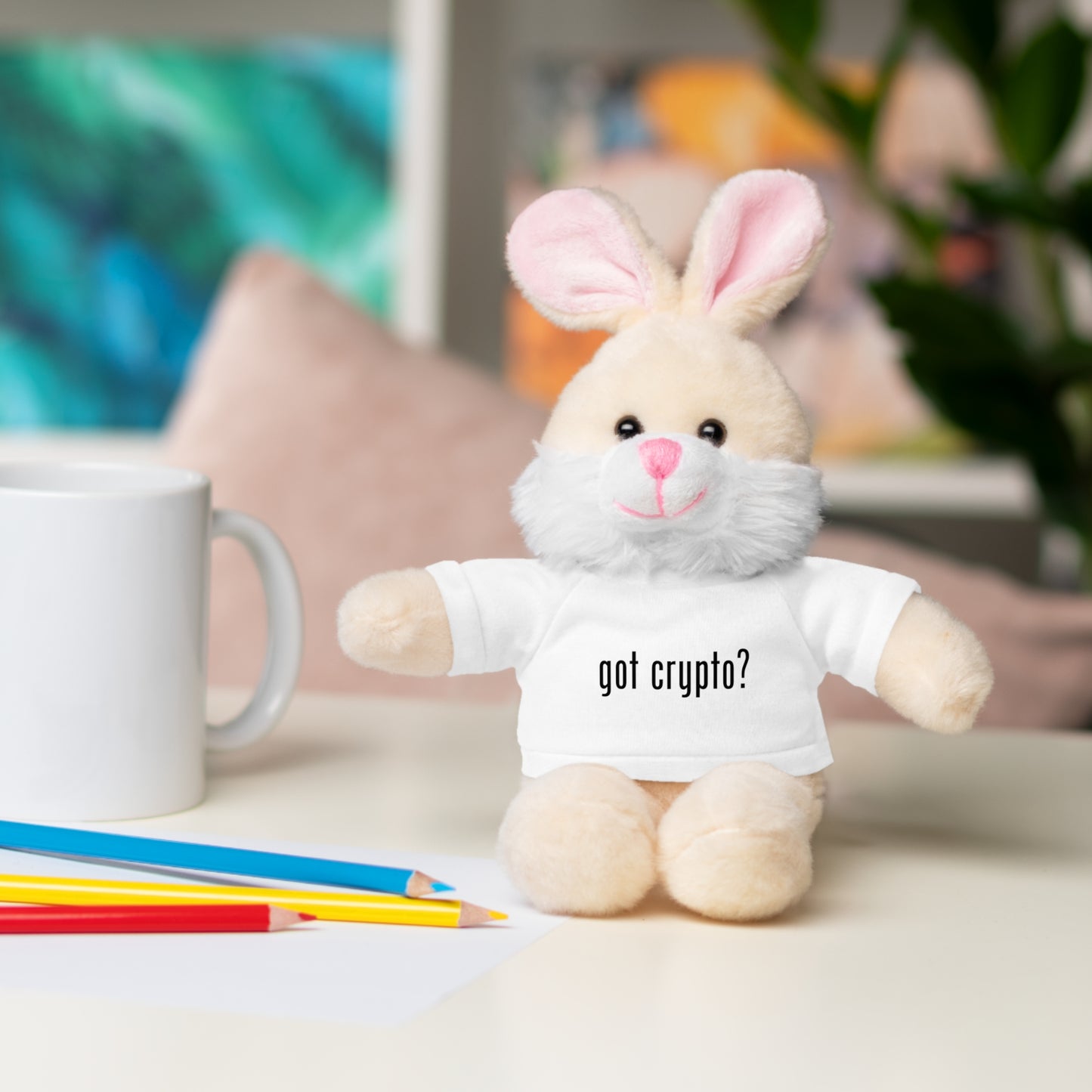 Got Crypto Stuffed Animals with Tee