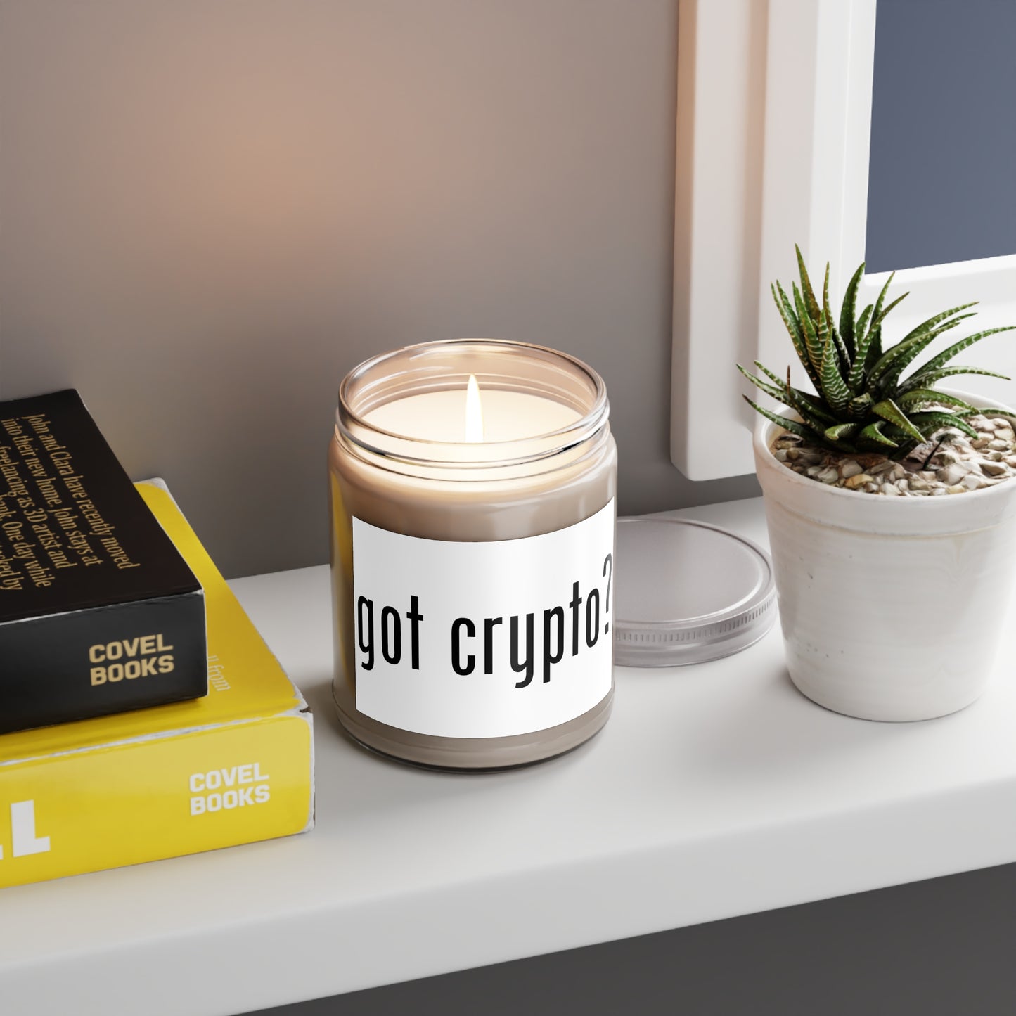 Eco-Friendly Got Crypto Scented Candle