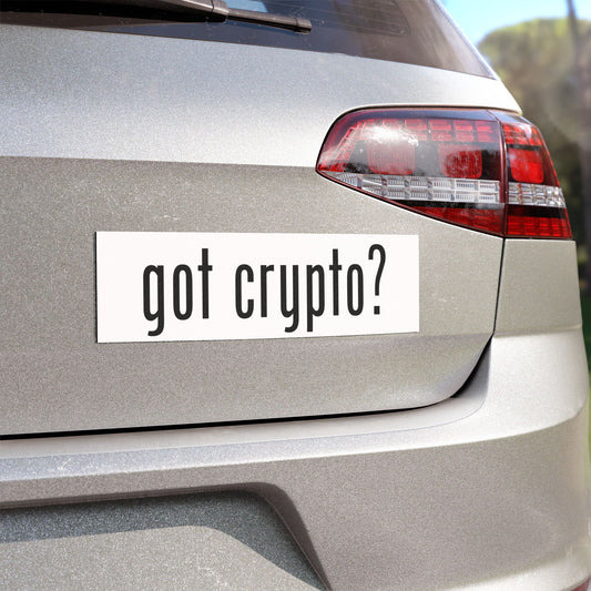 Crypto Car Magnet