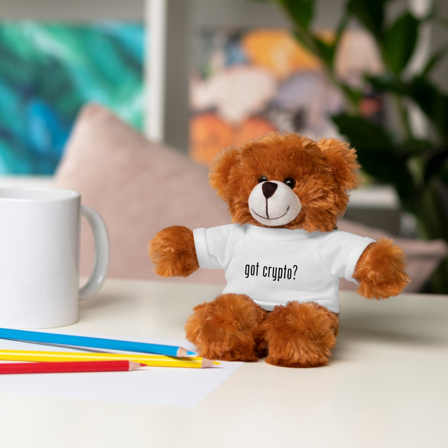Got Crypto Stuffed Animals with Tee