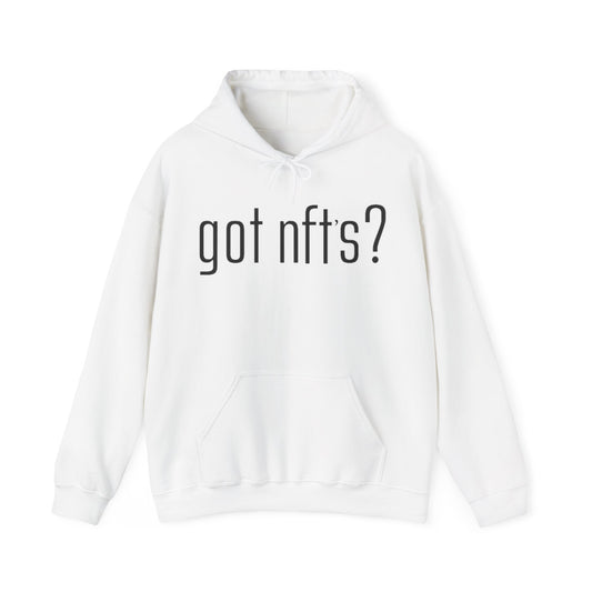 White Got NFTs Hoodies